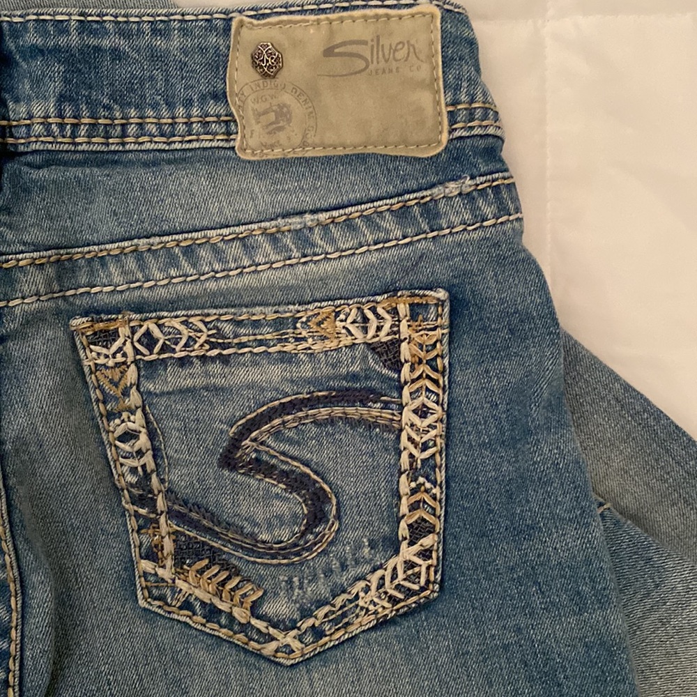 Silver jeans suki mid rise skinny W26/L31 - Picture 3 of 5